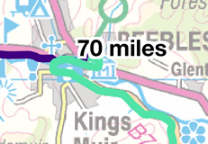 View a printable map of the route